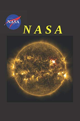 NASA Notebook: Unlined Notebook - Large (6 x 9 inches) - 100 Pages - Pink Color Cover