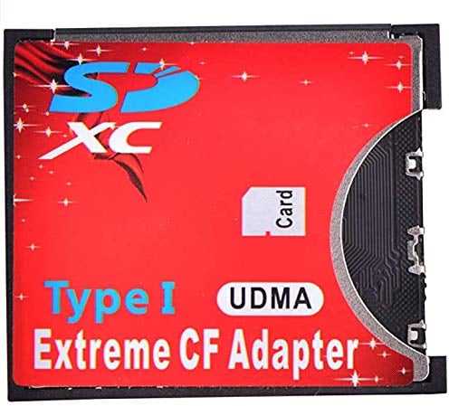 Original quality Memory Extreme Single SD MMC SDHC SDXC SLOT TO CF Type I Compact Flash CF card adapter for high-speed use with SLR cameras