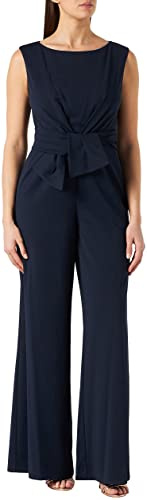 Vera Mont Damen Jumpsuit mit weitem Bein Night Sky