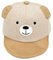 Baby Baseball Cap 3-12 Monaten Baseballmütze Baumwolle Babymütze Schirmmütze Schiebermütze schnell-trocknend Baseball Kappen Anti-UV Sport Cap Sonnenhut Sommerhut für Baby Jungen Mädchen (Bär Khaki)