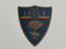 Patch-Aufnäher in HD/Jacquard (hohe Auflösung) LECCE-Logo zum Aufbügeln, Mikrofaden, Maße: H.8 x B. 6,5 cm, hergestellt in Italien