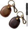 Airtag Porte Clé-2 De Cuir Véritable Air Tag pour Apple en Utilisant Un Tournevis Cruciforme,Fait à La Main Porte Cle Air Tags Résistant Aux Rayures Porte Clef Support Etui Airtag