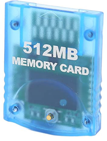 Memory Card Replacement for Gamecube Memory Card,High Speed Game Memory Card Compatible with Nintendo Gamecube and Wii Console,Plug and Play (512MB (8192Blocks))