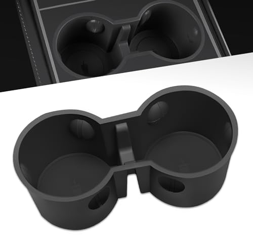Alopee Tesla Model 3/Y Console centrale, porte-gobelet, en silicone, pour la console centrale Tesla Model 3 Model Y Accessoires (2021-2023)