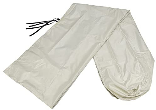 JUOPZKENN Markisenabdeckung, Teleskop-Überdachung für Den Außenbereich, Staubschutz, 210D Oxford-Tuch, wasserdichte Sonnenschutz-Markisen-Schutzhülle, Beige, Terrassenmarkisen(505.5 * 30.5 * 21.6cm)
