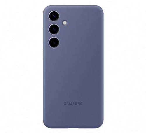 Samsung Silicone Case cover morbida colorata per Galaxy S24+, Violet