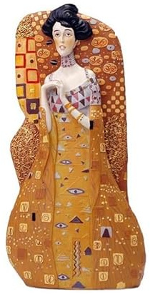 DRW Adele Klimt Figur Harz mit Box 25 cm