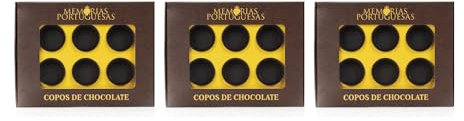 Coupes de chocolat Nomad - Paquet de 3 boîtes de 6 coupes - Poids de 36g - Avec un arôme naturel de vanille - Texture lisse et crémeuse - Produit gourmet portugaise