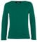 Girls Plain Tops Long Sleeve Basic Stretch Round Neck T-Shirt School Tee Top Bottle Green 11-12 Years