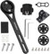 Wenbones Supporto Integrato Ciclocomputer, Supporto Computer da Manubrio Lega Alluminio, Supporto per Computer da Ciclismo per Bici per Garmin Edge, Wahoo, Cateye, Bryton, GoPro