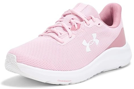 Under Armour Femmes Charged Pursuit 4, chaussures de sport ultra-légères et respirantes, baskets pour femmes avec intérieur en mousse