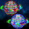 semai Fliegender Ball,Spielzeug Jungen, Kinder Spielzeug ab 6 Jahren mit LED Licht, Hand Controlled Hover Ball Geschenke für Jungen Mädchen 6-12 Jahre - Blau & rot