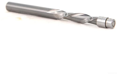 Fresa a filo con design avanzato in carburo solido per finiture su vari materiali, diametro 1/4 (taglierina verso il basso)