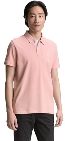 TOM TAILOR Herren 1031006 Poloshirt, 15950 - Blush Pink, L