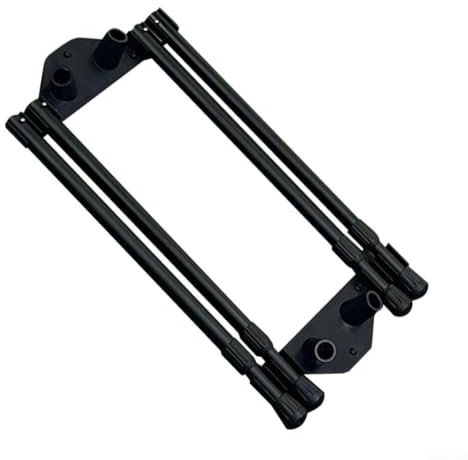 Essentielle Verbindungsglieder aus Aluminiumlegierung für Outdoor-Campingmöbel (4 Beine, 2 Glieder)