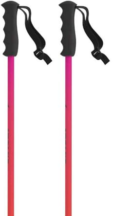 ATOMIC REDSTER JR Kinder-Skistöcke I Rot I Größe 100 I Leichte Ski-Stöcke mit ergonomischem Griff I Robuste Kinderski-Stöcke aus hochwertigem Aluminium I Skistock mit Verstellbarer Schlaufe