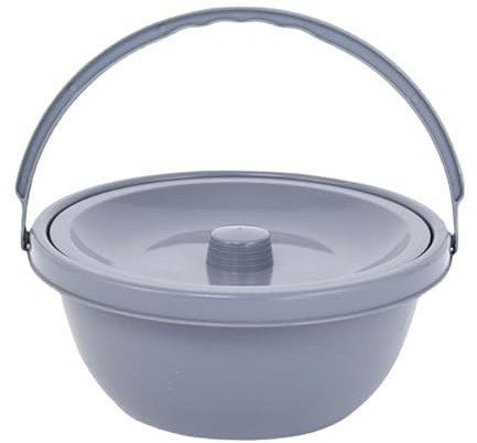 Ysyqkn Pot de Chambre, Commode de Chevet Portable, Seau pour Hommes, Femmes,