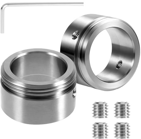 2 Stück Heizungsventil Adapter,Heizkörperthermostat Adapter,Thermostat Adapter mit Sechskantschlüssel,M30x1,5 Heizungsventil Adapter für RA/RAV/RAVL Ventile