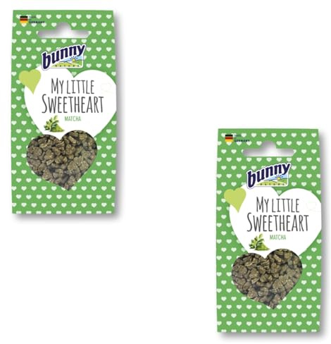 Bunny Nature My Little Sweetheart - Matcha | Doppelpack | 2 x 30 g | Ergänzungsfuttermittel für Nager