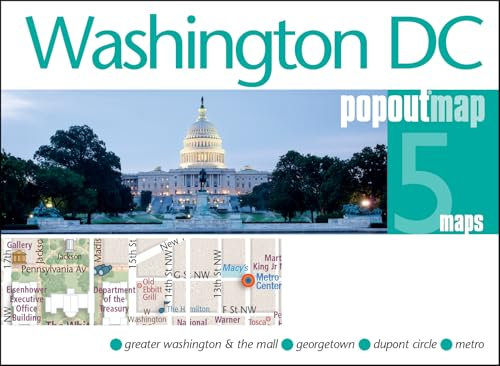 Washington DC Double: PopOut Map (PopOut Maps)