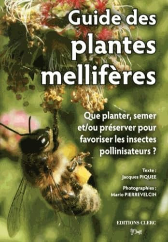 Guide des plantes mellifères: Que planter, semer et/ou préserver pour favoriser les insectes pollinisateurs ?