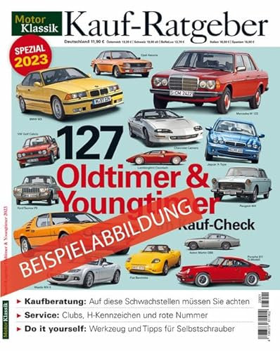 Motor Klassik Kaufratgeber - Oldtimer & Youngtimer: 01/2025