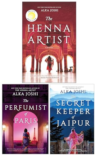 The Jaipur Trilogy 3 Books Collection Set (The Henna Artist, The Secret Keeper of Jaipur & The Perfumist of Paris)
