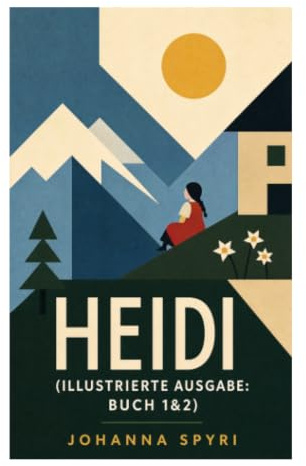 Heidi (Illustrierte Ausgabe: Buch 1&2): Waisenmädchen zwischen Schweizer Alpen, Frankfurt und heilender Rückkehr zur Natur