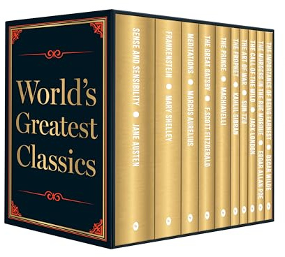 The World's Greatest Classics (Call of the Wild; Frankenstein; The Art of War; The Great Gatsby; Sense and Sensibility; The Importance of Being Earnest)