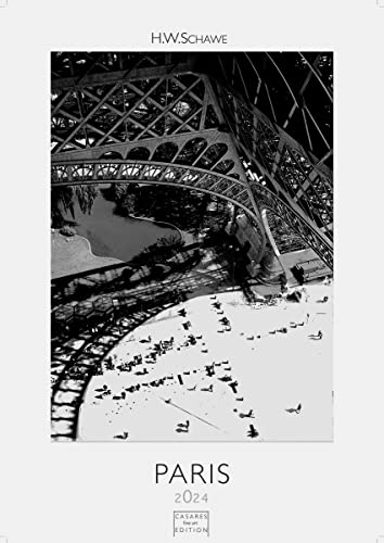 Paris schwarz-weiss 2024 L 59x42 cm