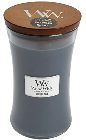WoodWick Large Candle - Evening Onyx