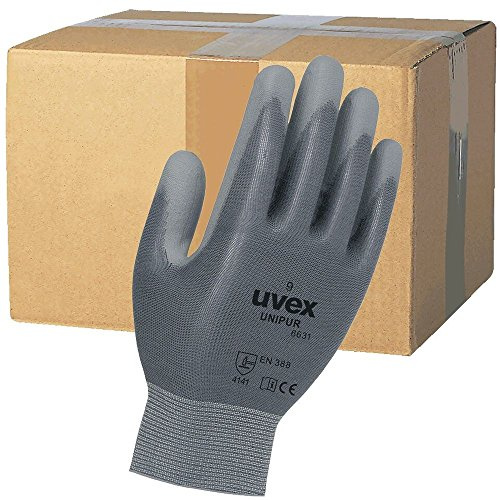UVEX UNIPUR 6631, 60244 200 Paar, Gr. 8, UNIPUR 6631 Schutzhandschuh, Artikel 60244 aus Kunststoff