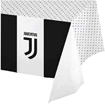 Bigiemme Tischdecke Kunststoff 120 x 180 cm, Juventus, Mehrfarbig, 6B570001