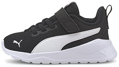 PUMA Jungen Unisex Kinder Anzarun Lite Ac Inf Sneaker, Black White, 21 EU
