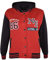 A2Z 4 Kids Unisex Kinder Mädchen Jungen Baseball Bequem NY ATHLETIC - NY Jacket Black & Red 5-6