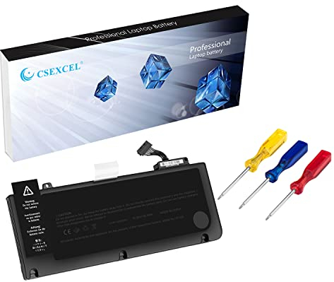 A1322 Batterie pour Ordinateur Portable pour Mac Book Pro 13 Pouces A1322 A1278 (Mid 2009, Mid 2010, Early and Late 2011, Mid 2012 Version)