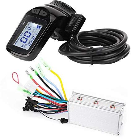 Fictory Brushless Motor Controller - 36V 350W Wasserdichtes LCD-Display Elektrisches Fahrrad Scooter Brushless Controller Kit für elektrisches Fahrrad, Roller usw