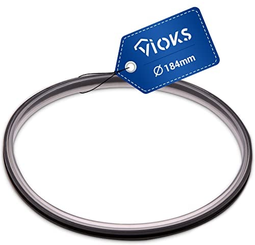 VIOKS Joint d'étanchéité pour Thermomix TM21 - Pièces de rechange de qualité - Joint d'étanchéité Thermomix TM31 -BPA - Couvercle en silicone flexible - Accessoires Thermomix TM31 - Vorwerk TM21
