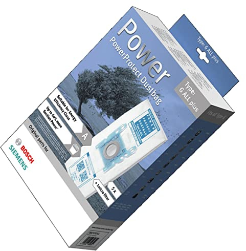 Boite de 5 sacs G-all d'origine Aspirateur 00577549 BOSCH