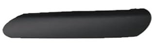 Repiauto - Moulure de pare-choc avant gauche noire compatible avec Citroen C3 1 phase 2 2005-2009