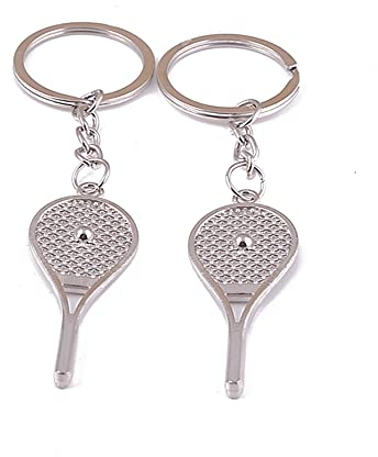 ARFUKA Schlüsselanhänger Partner Geschenke Schlüsselanhänger Tennisschläger Anhänger Autoschlüsselanhänger Keychain Schlüsselring Geburtstag Valentinstag Weihnachtsgeschenke für Frauen und Männer