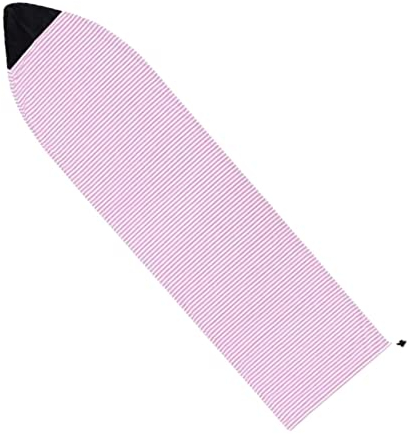 Surfbrett-Schutzhülle – leichte Surfbrettsockenhülle – leichte Strick-Surfbrett-Tasche Schutzhülle für Shortboard, Longboard, Standup-Paddleboard, Pink Znet-au