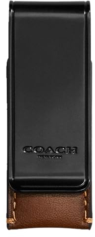 COACH Geldklammer in Sport Calf, Sattel, Einheitsgröße