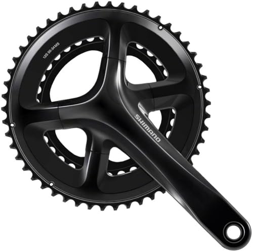 SHIMANO 105 Fc-Rs520 12-Speed Crankset Black, 165Mm, 50-34T
