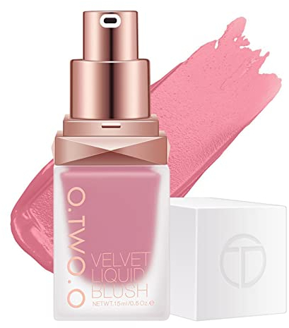 YTGER Wangen-Gel-Creme flüssiges Rouge - Matter Rouge-Flüssigkeit mit langem Halt - wasserdichte Gesichts-Make-up-Tools für Frauen für Lidschatten, Lippenstift und Kosmetik