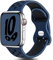 Gulemfy Compatibile per Apple Watch Cinturino - Cinturino 44mm 42mm 45mm 46mm 49mm 38mm 40mm 41mm, Sportiva Cinturini Silicone e Traspirante per iWatch Series SE 10 9 8 7 6 5 4 3 2 1 Ultra