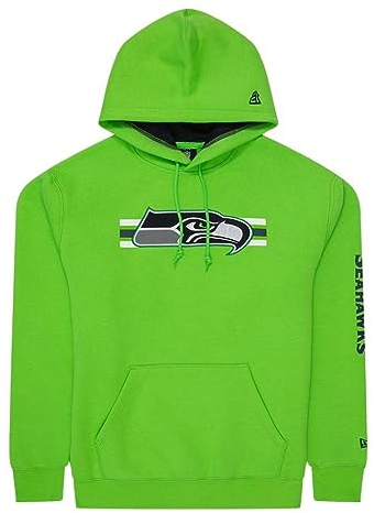 New Era Seattle Seahawks NFL 2023 Sideline Green Hoody - L