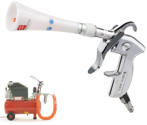 EXLECO Dry Cleaning Gun Car Dry Blow Gun High Pressure Air Compressor Cleaning Tool Blow Gun Compressed Air Cleaning Gun, 95171