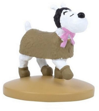 Figura de colección Tintín, Milú Abrigo de Piel 5cm (42246)