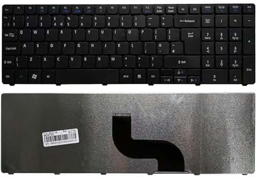 SWINKU Tastiera Portatile UK for Acer TRAVELMATE TM 5742G 5742 5742Z 5742ZG 5335 5542 5542G 5735 5735G 5744 5744Z Tastiera Portatile UK